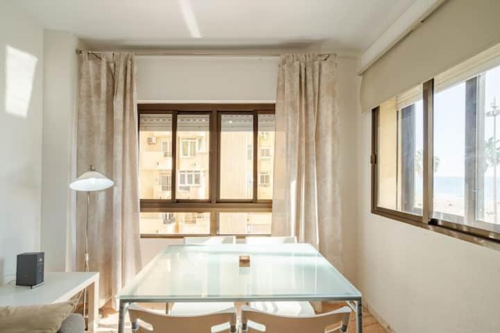 Apartamento Playa Victoria Cádiz Eksteriør bilde